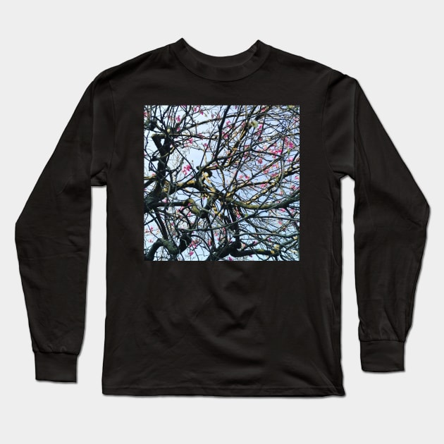 Magnolia Long Sleeve T-Shirt by GalartCreations